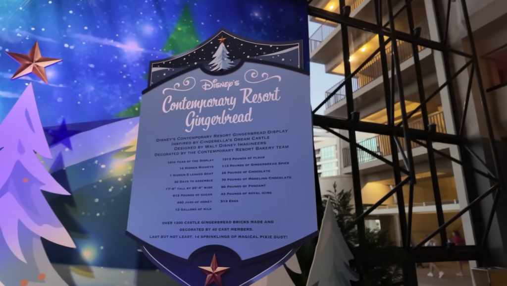 Cinderella Castle in Gingerbread