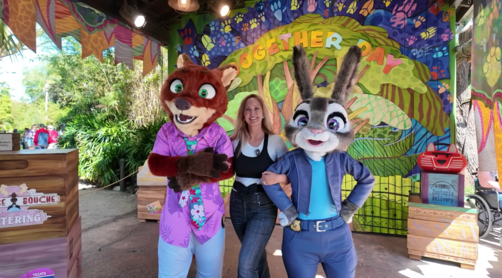 Melissa with Nick and Judy